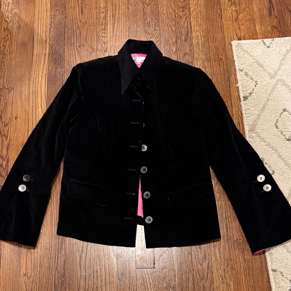 Black Velvet Women's Jacket